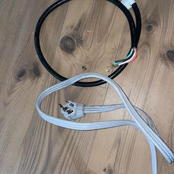 3 & 4 Prong Power Cords For Dryer