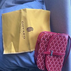 Red Goyard Bag
