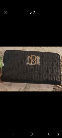 Badley mishka wallet wirh phone pocket and wristlet NEW