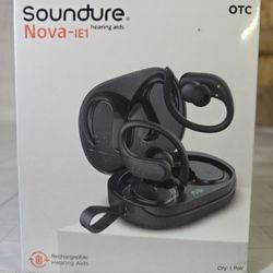 New Soundure Nova IE1 Rechargeable OTC Hearing Aids Amplifiers
