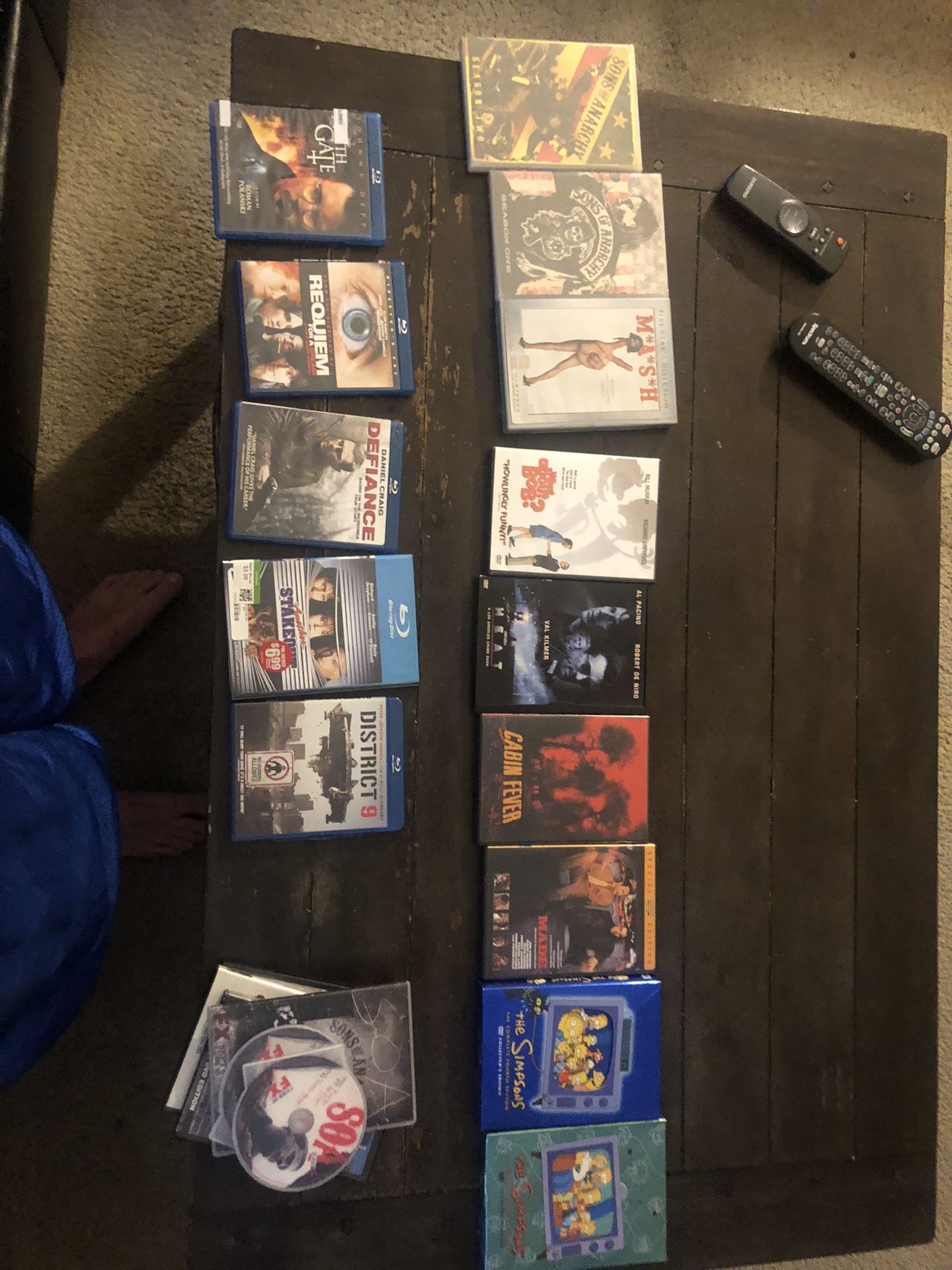 Blue Rays And Dvds