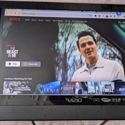 Vizio 22 Inch Thin LED TV With Built-in Speakers