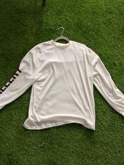 White waffle long sleeve gal dept