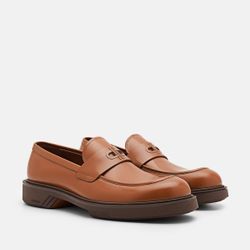PEDRO Icon Loop Leather Penny Loafers  Size 43