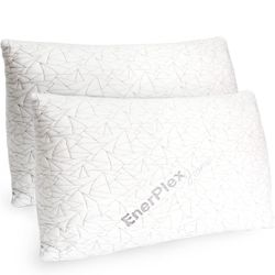 King Size Memory Foam Pillows - Pack of 2 - NEW