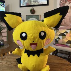 16” Pichu Pikachu Pokemon Plush Plushie Stuffed Animal