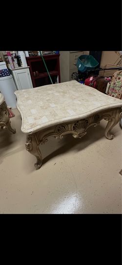 Granite coffee table