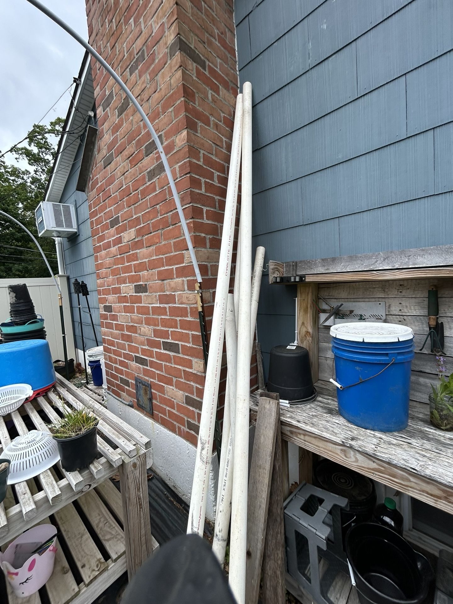 PVC pipe available