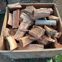 Dry Split Almond Mix Firewood!!!Ready Too Burn Seasoned Wood!!!