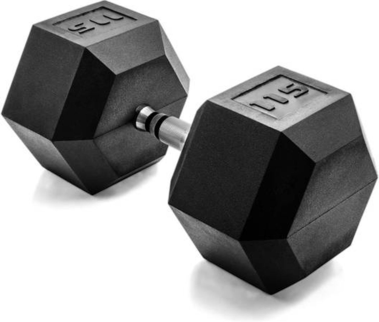 CAP Barbell, 115lb Coated Hex Dumbbell, Single