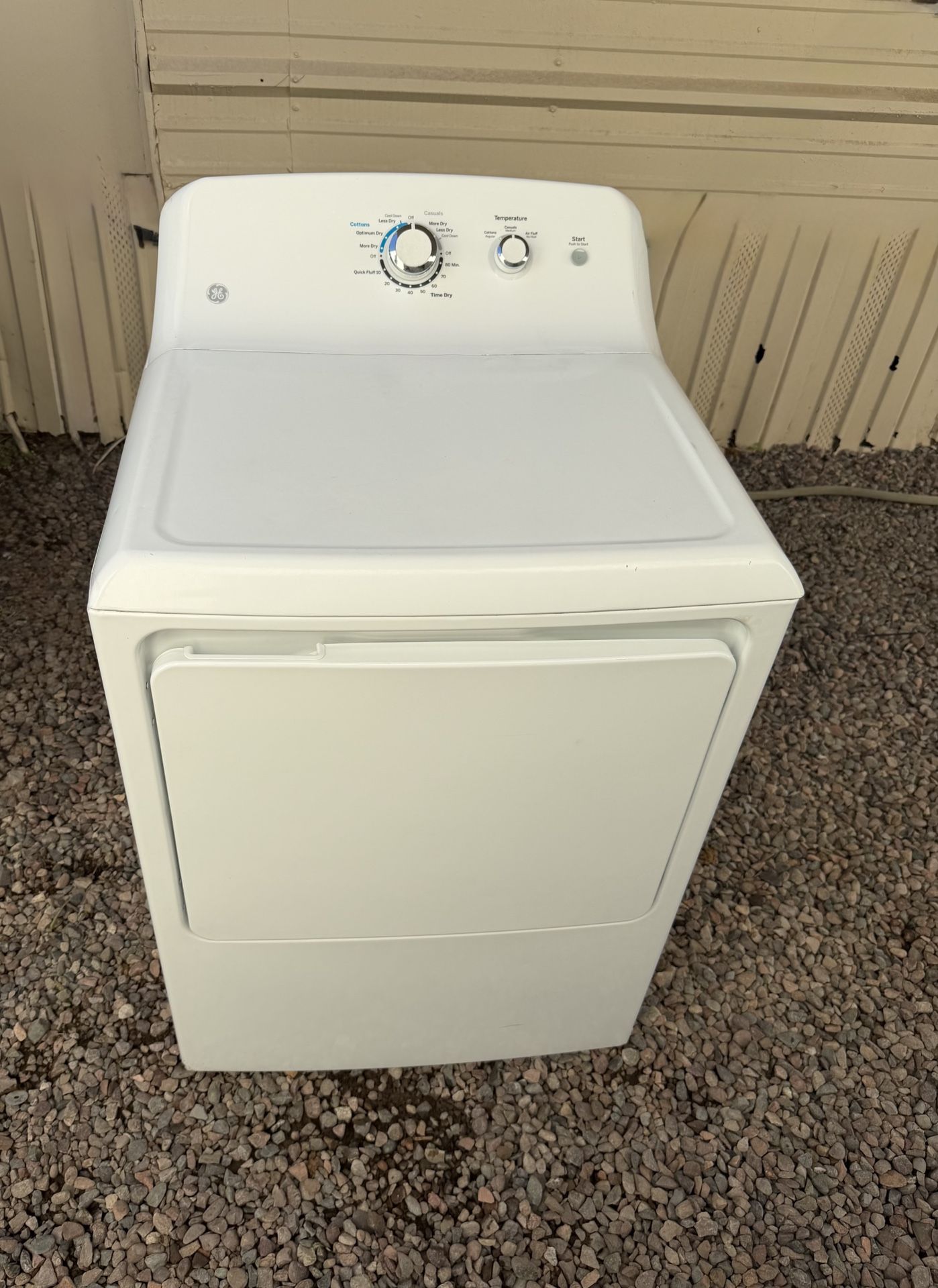 Dryer Gas GE High Efficiency Works Perfectly