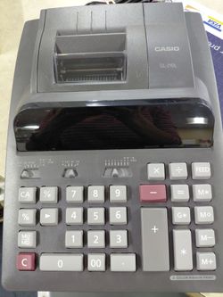 Casio printing calculator for food trucks vendors