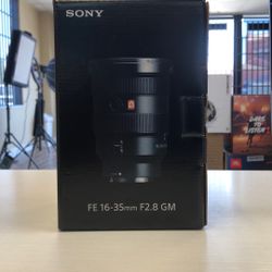Sony FE 16-35mm F2.8 GM