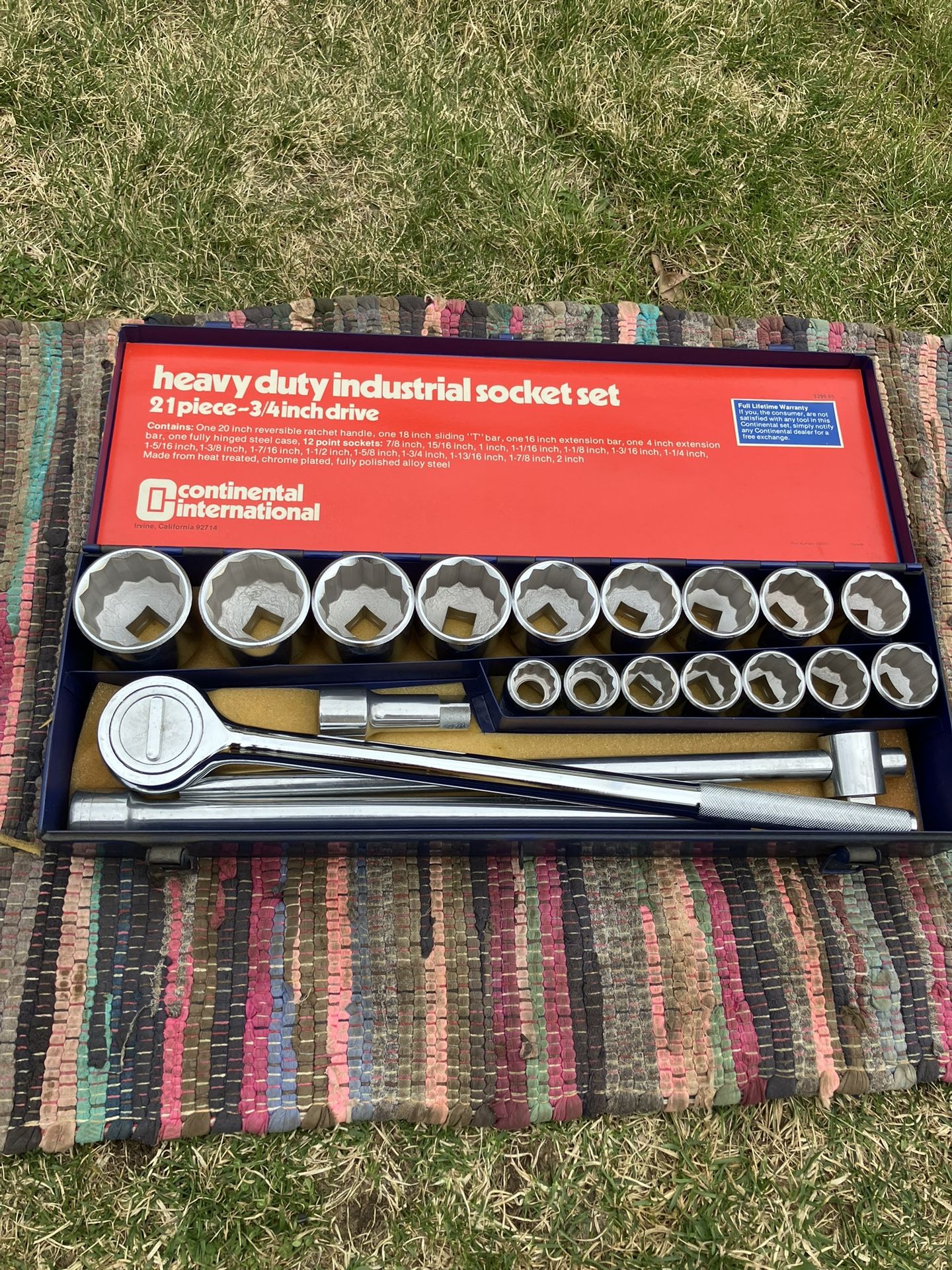 Heavy Duty Socket Set, Brand New, Never Used