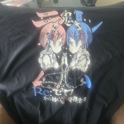 anime shirt Re zero 3xl