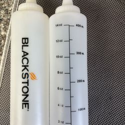 Blackstone Griddle / BBQ / Grill Squeeze Bottle Set For Oil, Water, Or Sauce