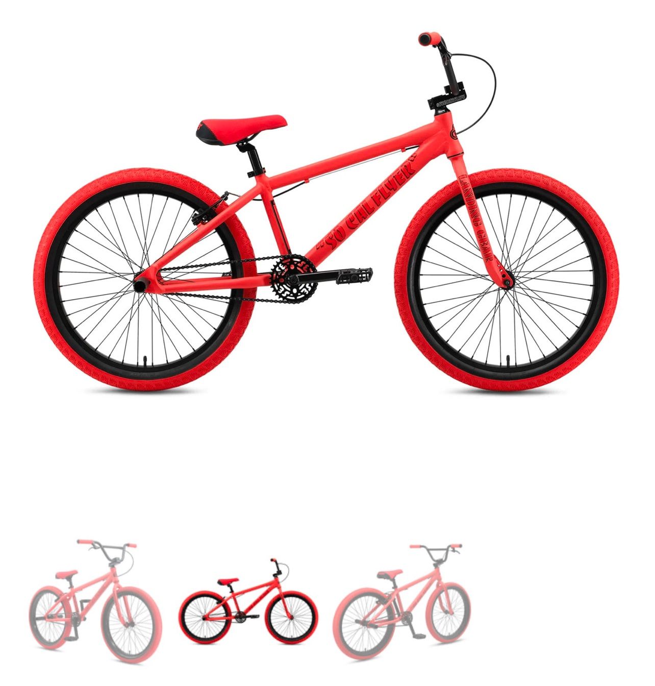 SE Bikes So Cal Flyer 24" Matte Red
