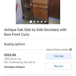 1920s Secretary Desk