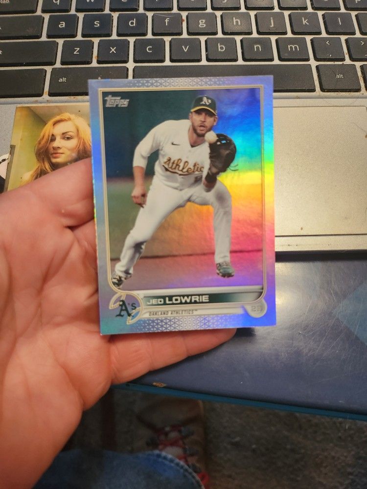 Jed Lowrie Baseball Card