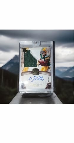 Panini 2014 Crown Royale Silhouettes Davante Adams RC Auto Patch /49 #229