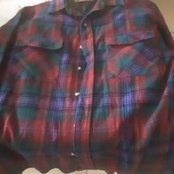 Vintage Backpacker Sportswear Flannel Xl