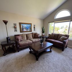 Ashley Reversible Living Room Sofa Set