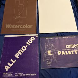 Canvas / Watercolor /Acrylic and Oil Painting Supplies