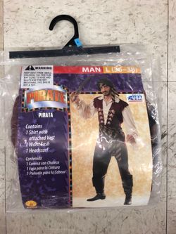 Pirate Halloween costume for adults