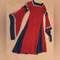 New large Rennisance Midevil Princess gown dress costume Victorian long