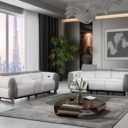 2 PC POWER SOFA AND LOVESEAT NEW IN BOX