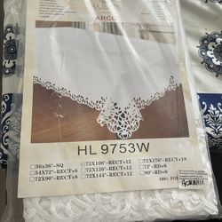 Beautiful Fancy Tablecloth Never Used 