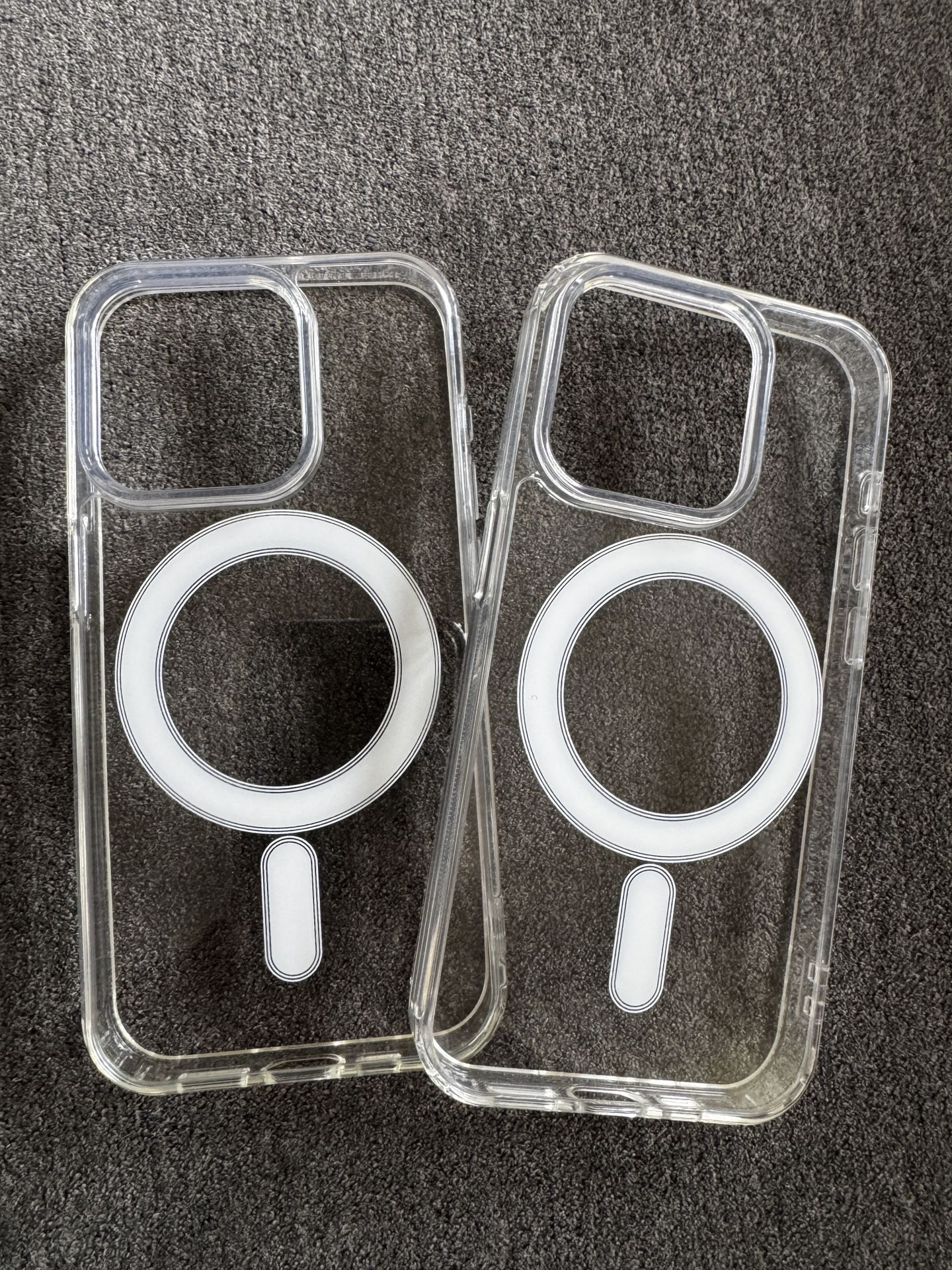 Clear Case iPhone 15 Pro - Magnetic