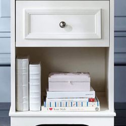 Pottery Barn Kids Fillmore Nightstand  -Simply White