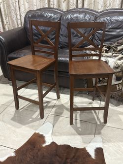 2 24” barstools New Costway brand