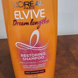 Fine castor oil and vitamins shampoo