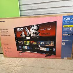 Hd388 85” Samsung smart 4k led Uhd tv floor model 