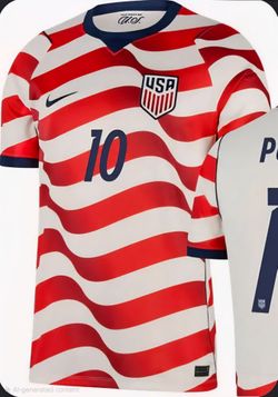 USA Home Jersey #10 Pulisic size XL
