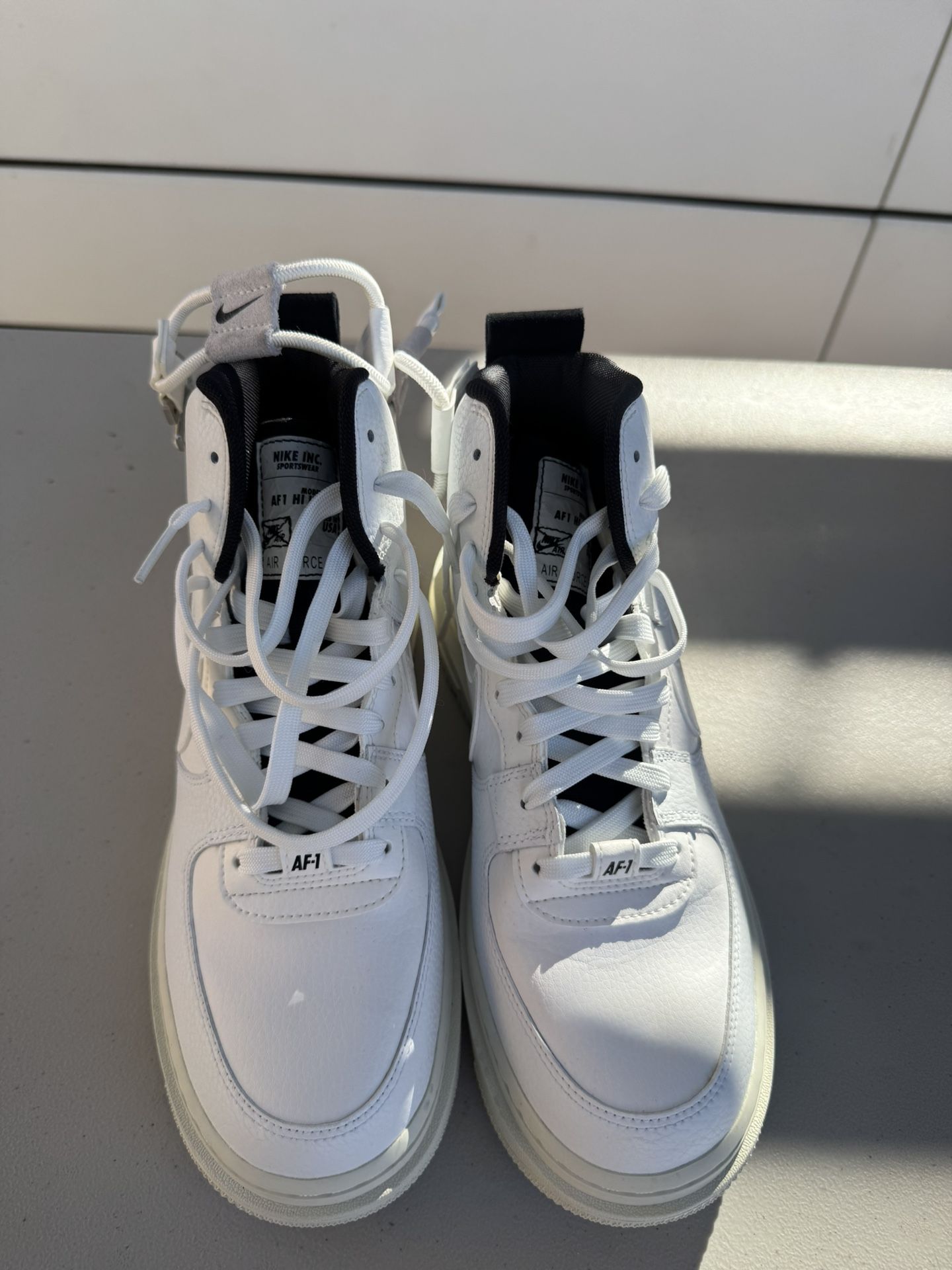 Nike Air Forces With Platform