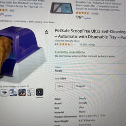 Pet Safe Electronic Litter Box