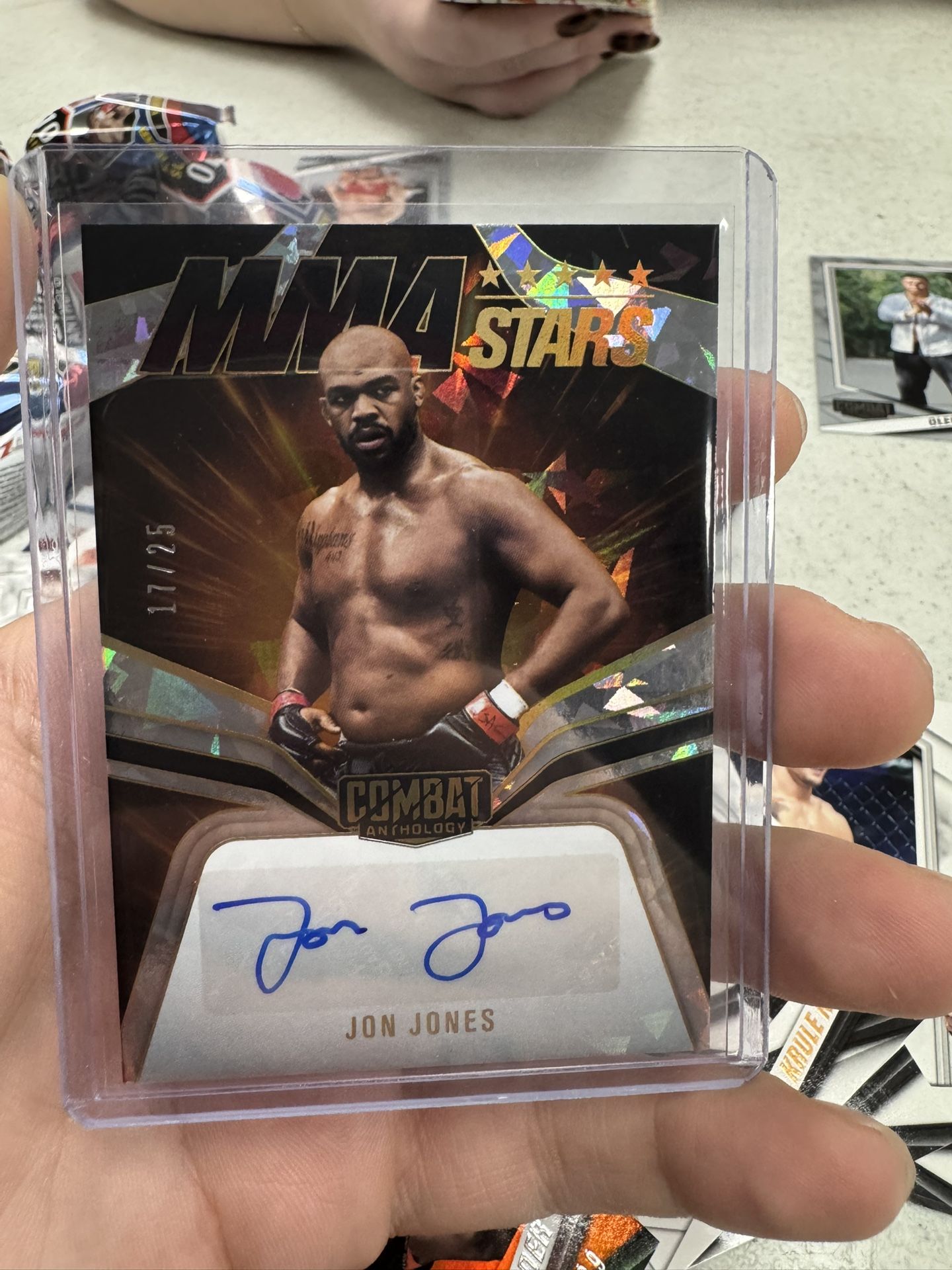 Jon Jones Autograph