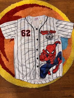 Baseball spiderman jersey