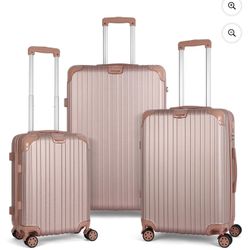 New Spinner Luggage Sets in Rose Gold, 3 Piece 
