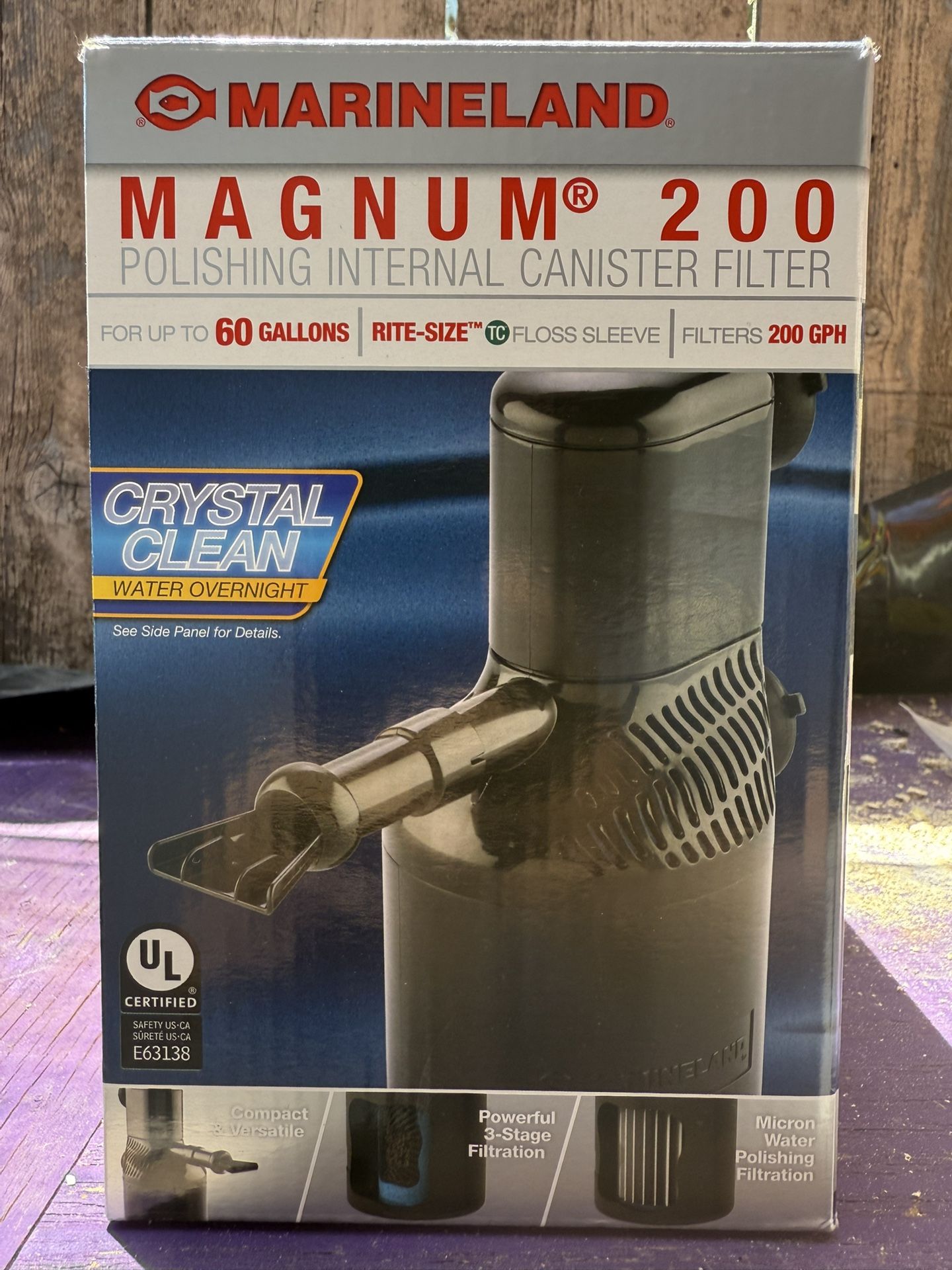 Internal Aquarium Filter