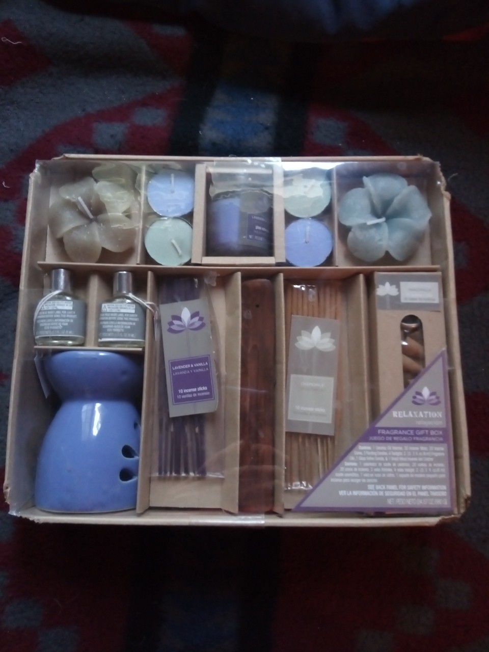 Relaxation, fragrance box.