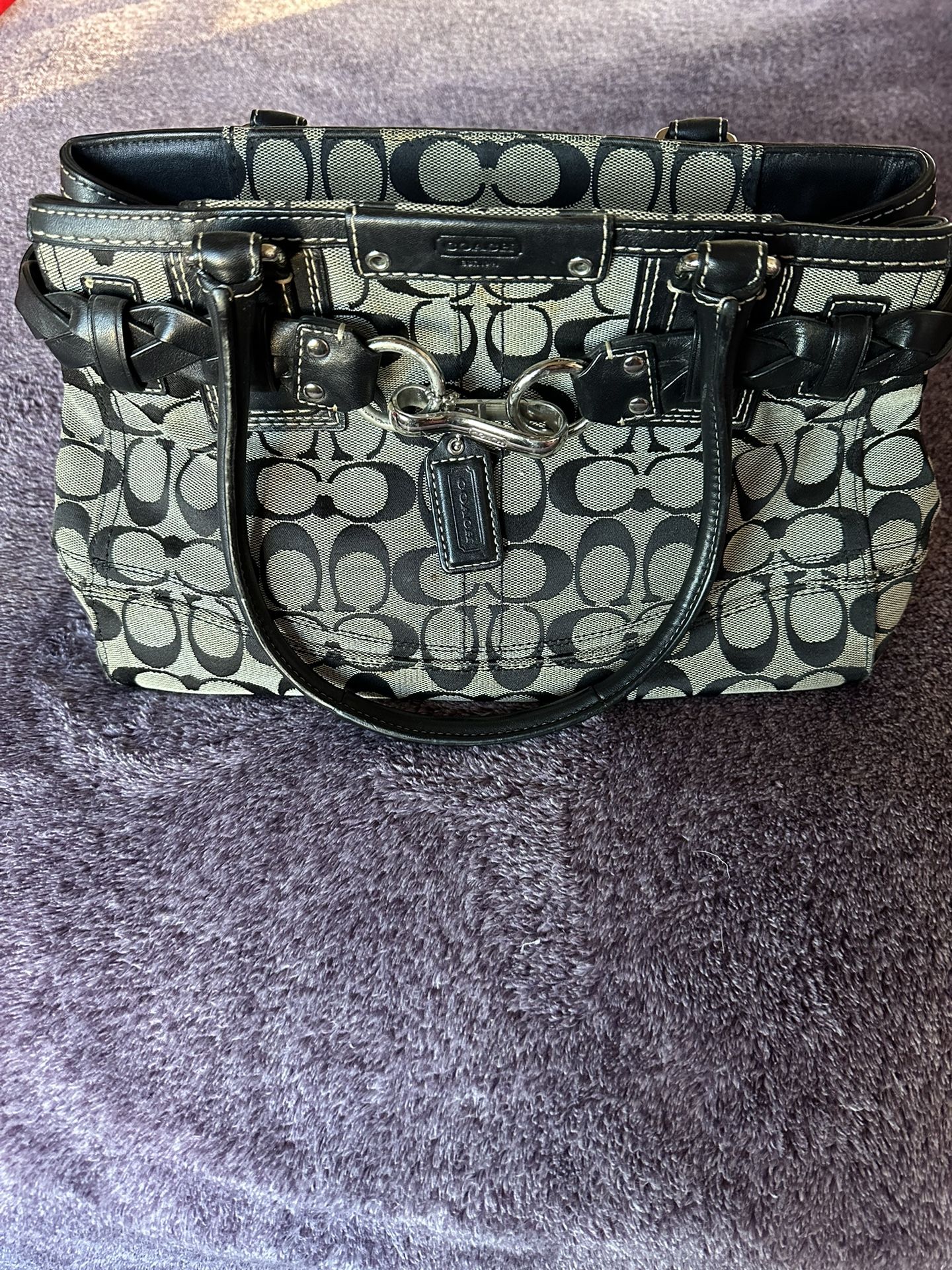 Black Coach Handbag