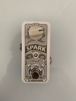 Spark booster pedal