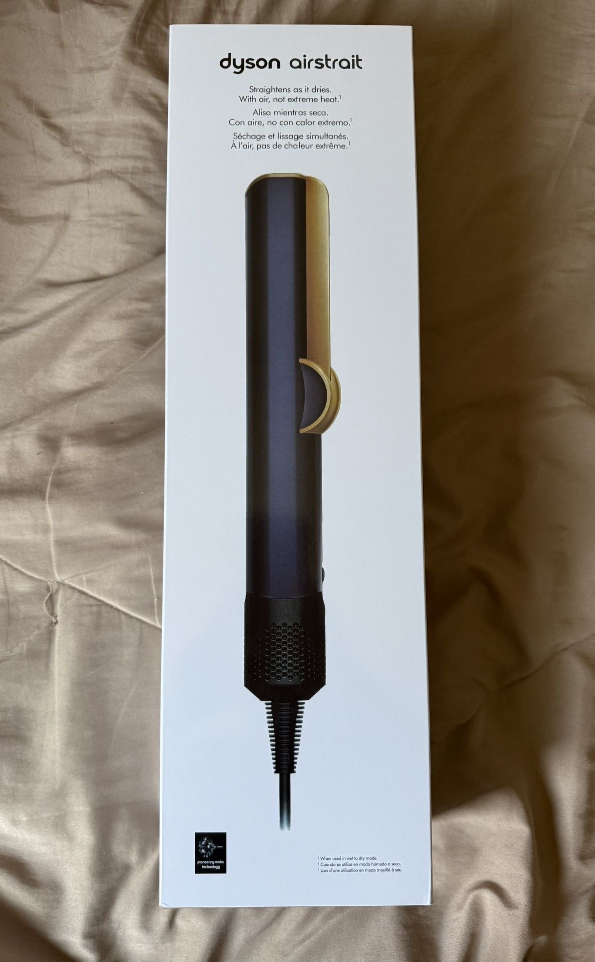 Dyson Air Straightener Dark Blue