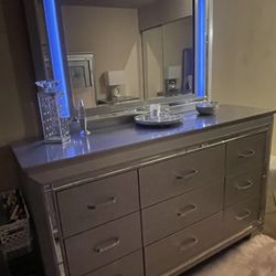 King Size LED bed Set 