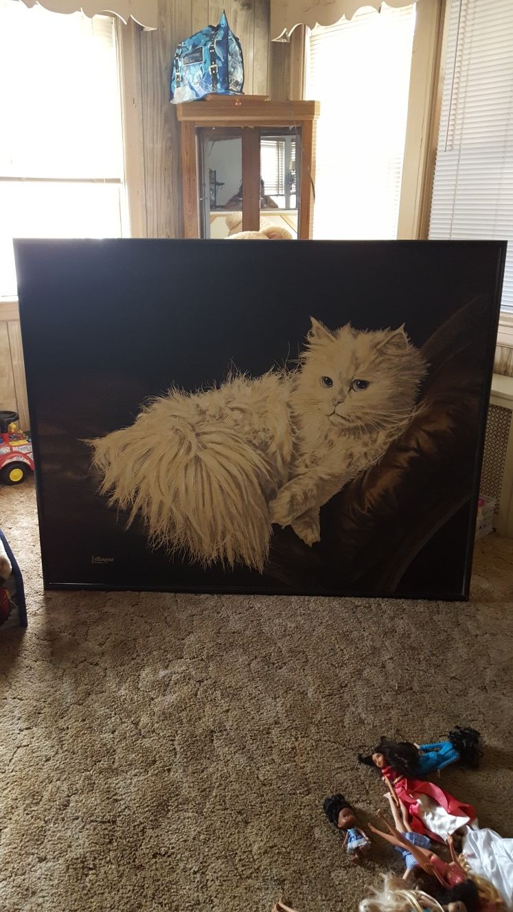 The resting Cat by Antoinette Letterman
