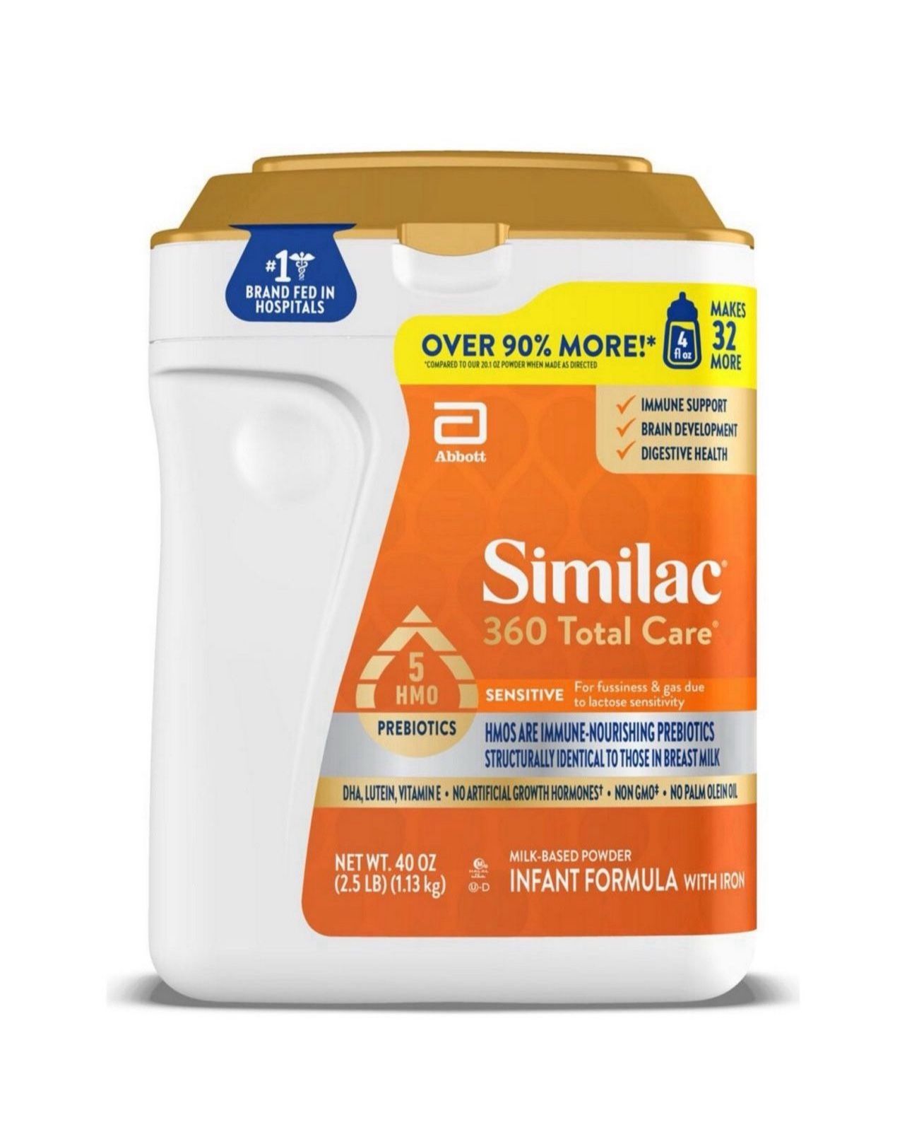 Similac 360 Total Care Sensitive 40oz (new)